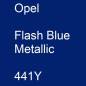 Preview: Opel, Flash Blue Metallic, 441Y.